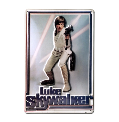 Star Wars Luke Skywalker - Tin Plate